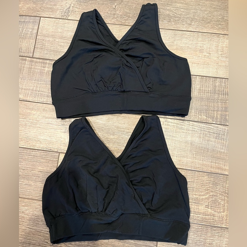 Kindred Bravely French Terry Racerback Nursing & Sleep Bras (2)